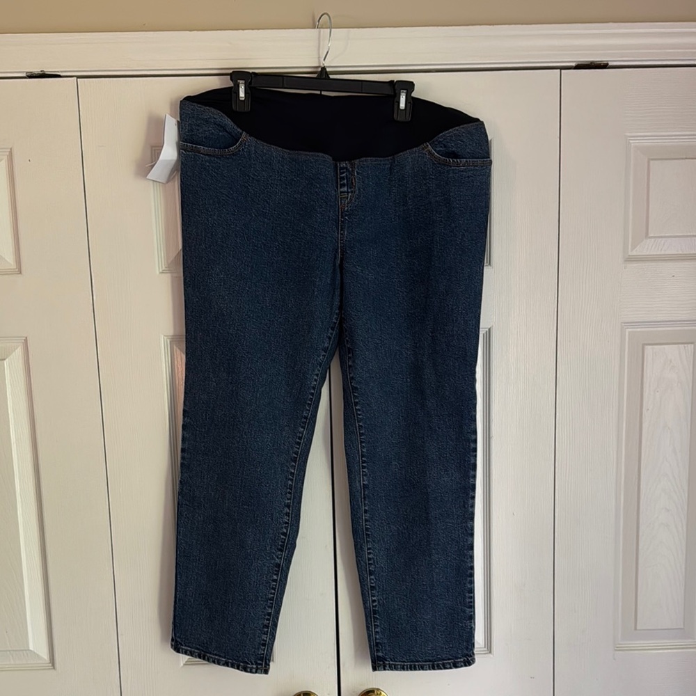 New With Tags - Isabel Maternity Straight Leg Jeans